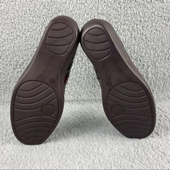 NEW SPRING STEP‎ KART II SHOES Wedge Womens 6.5 us or 37 Croco Embossed Brown - Picture 9 of 16